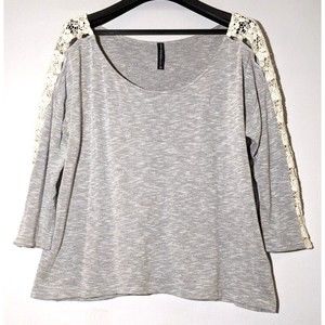 Yuni Los Angeles Gray Top Lace